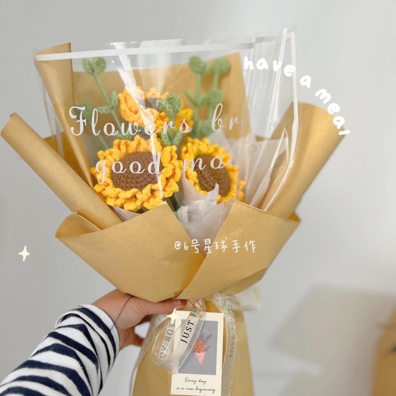 Gói nguyên liệu handmade len xinh xắn quà tặng ý nghĩa amigurumi lenmade - DIY 3