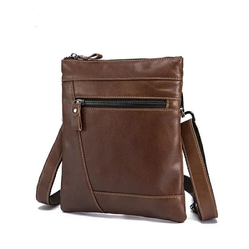 Tas kulit asli pria / Tas selempang kulit sapi asli terbaru