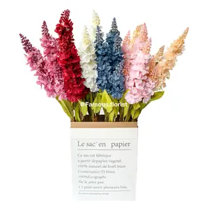 Bunga Hyacinth cabang 7 artificial dekorasi