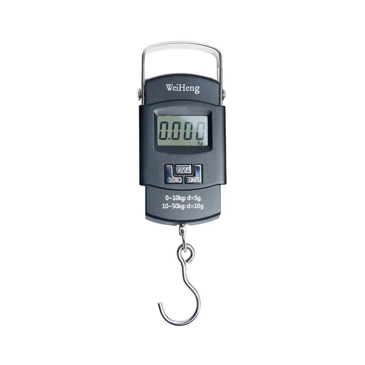 WeiHeng Timbangan Koper Tas Gantung Digital Scale 50kg 0.01kg - WH-A08 - Black 7