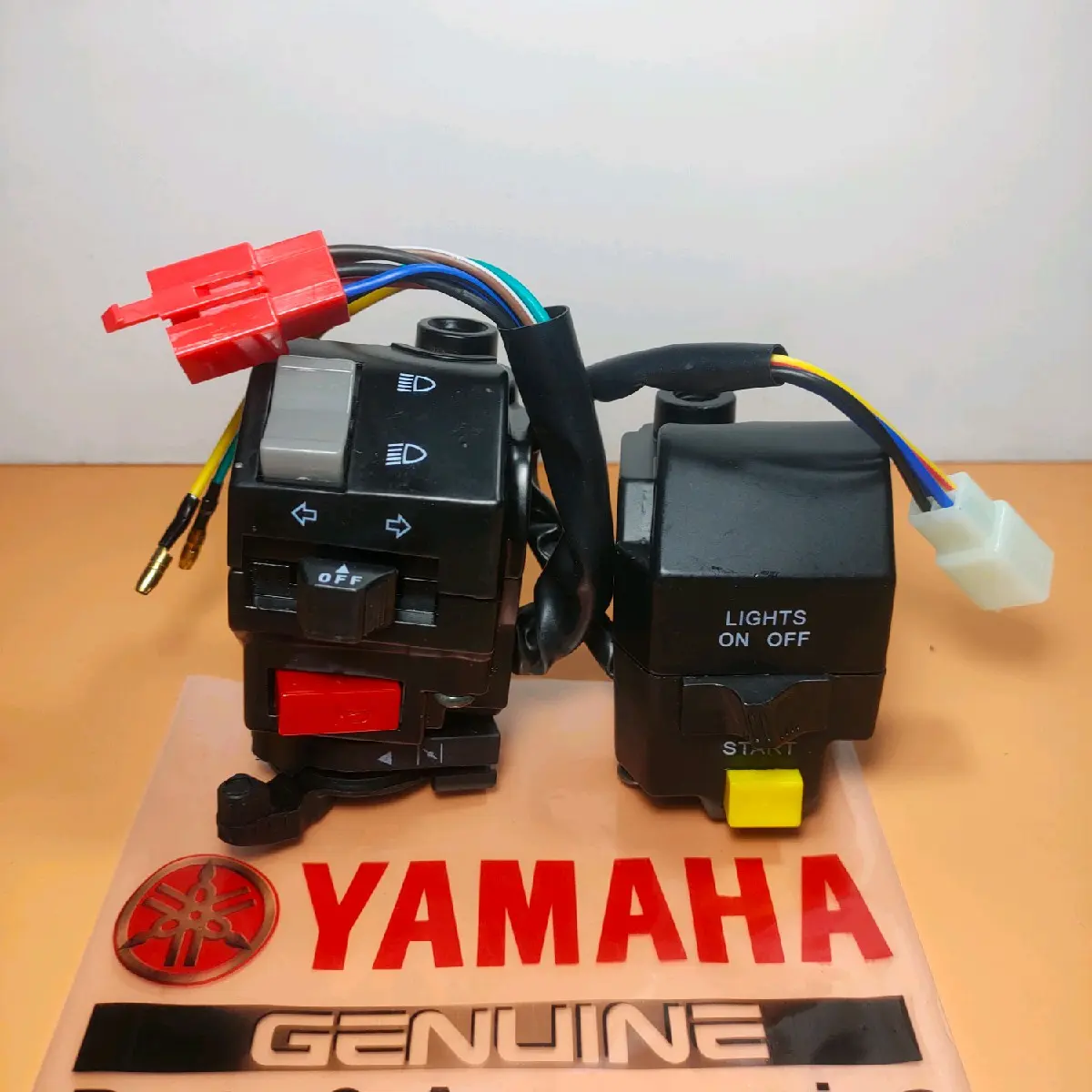 Saklar kiri kanan set motor Yamaha fizr Jupiter z Vega lama alfa crypton Foto motorcycle Kendaraan