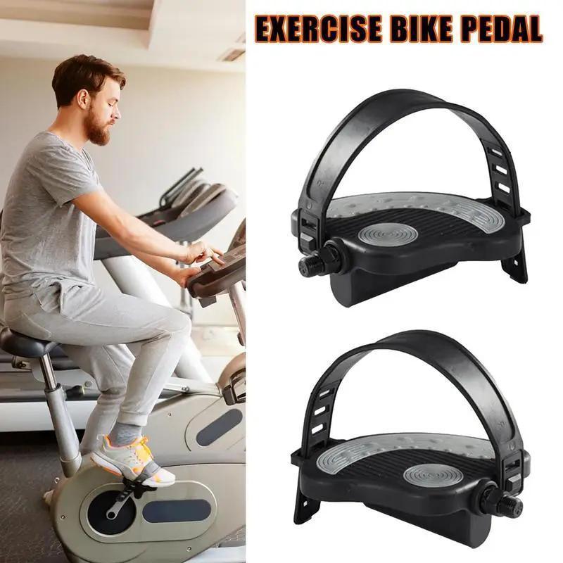 Dụng Cụ Tập Bàn Đạp Chân, Cho Bàn Đạp Xe Đạp Đường Trường Ổn Định 1 / 2, Có Dây Đai, Cho Bàn Đạp Xe Đạp Leo Núi, Bàn Đạp Xe Đạp Tập Thể Dục, Có Dải, Phù Hợp Với Mọi Loại Xe Đạp 2