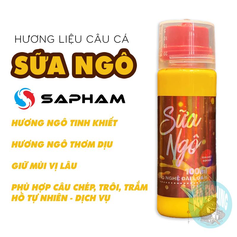 Hương Liệu Câu Cá Tinh chất Sữa Ngô Sa Phạm 100ml Câu Cá Trắm Chép Trôi Siêu Nhạy