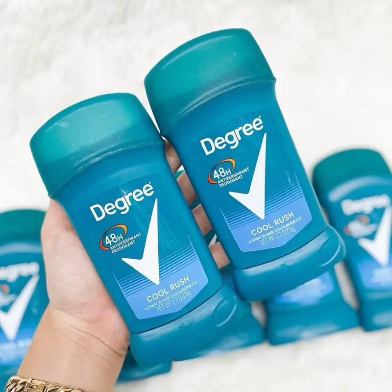 Lăn khử mùi lăn nách DEGREE Men Black + White | Cool Rush | Sport 76g (Trắng)/ Lăng khử mùi nam 1