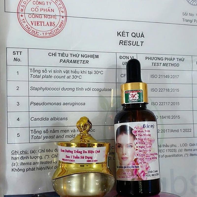 2combo Tinh chất Thảo dược thiên nhiên chuẩn spa Skincare 3