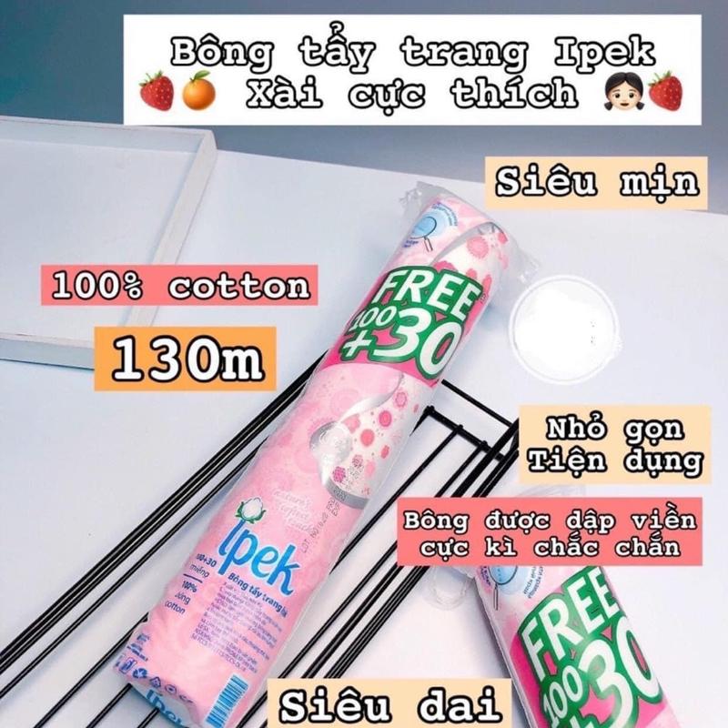 Bông Tẩy Trang IPEK 150 Miếng 0