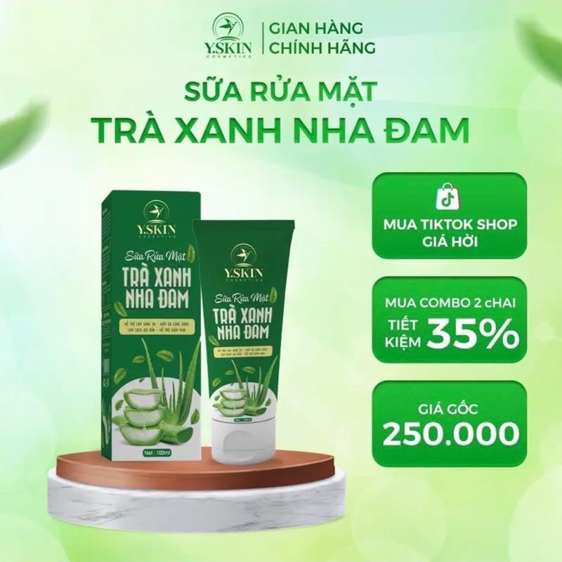 SỮA RỬA MẶT YSKIN TỪ TRÀ XANH NHA ĐAM ( tặng 3nmn) skincare nữ Kiểm soát dầu Kiểm soát dầu Kiểm soát dầu Kiểm soát dầu Không chứa cồn
