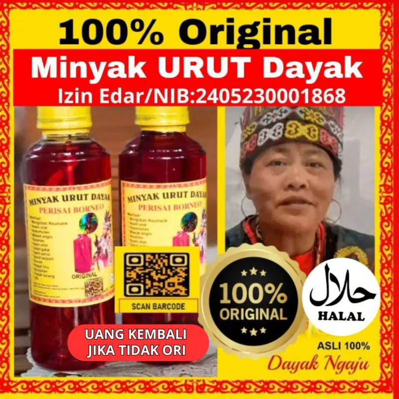 Minyak Urut Ibu Ida Dayak Original Asli Kalimantan