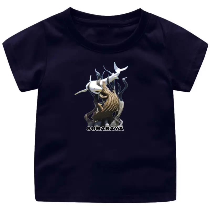 KAOS OBLONG ANAK TUGU SURABAYA BAHAN AKTUN COMBED 3