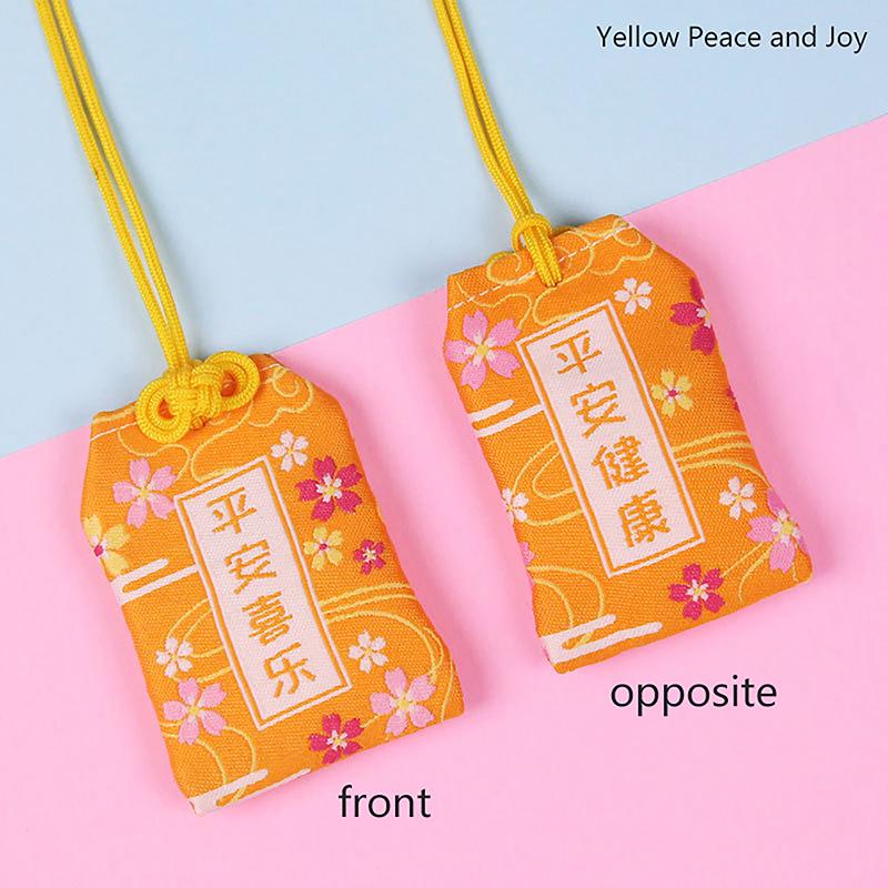 Product Introduction of Mặt dây chuyền quà tặng trẻ em, mới, cổ điển, cầu nguyện Nhật Bản, Trang Sức Bảo Vệ hoàng gia Omamori, tài lộc, thành công, công việc, Chúa giàu có, túi phước lành nhỏ Decor Decor Phòng Đồng 46