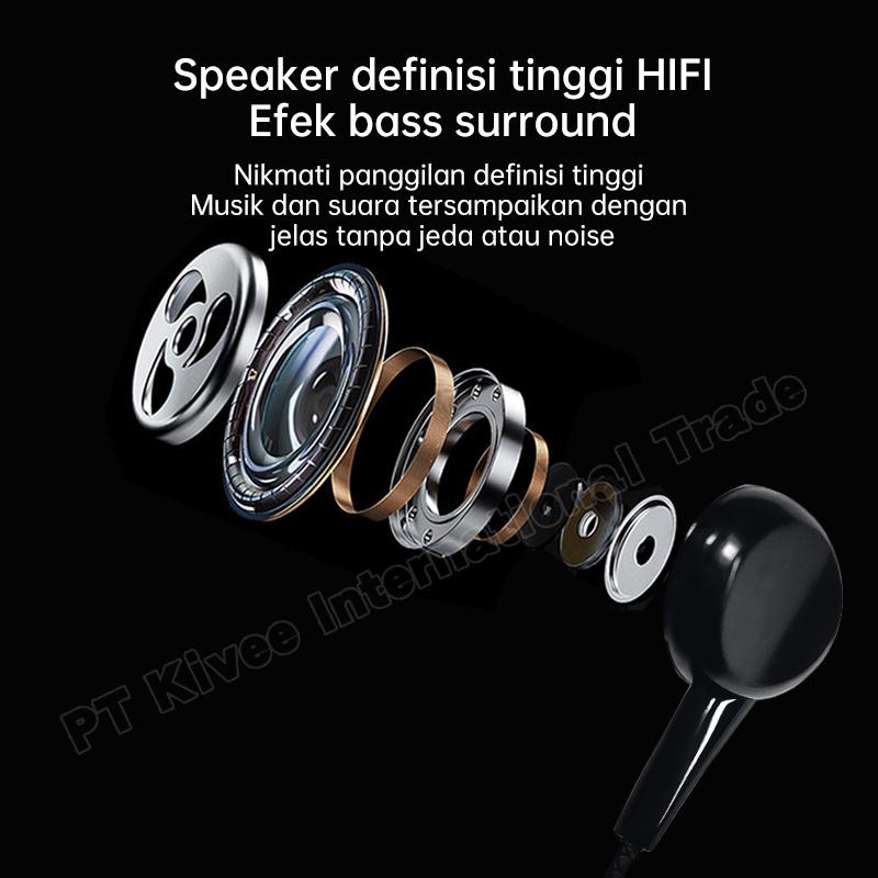 YLV Kabel Headphone In-Ear HD in-line Tipe Earphone Berkualitas Baik Antarmuka 3.5mm