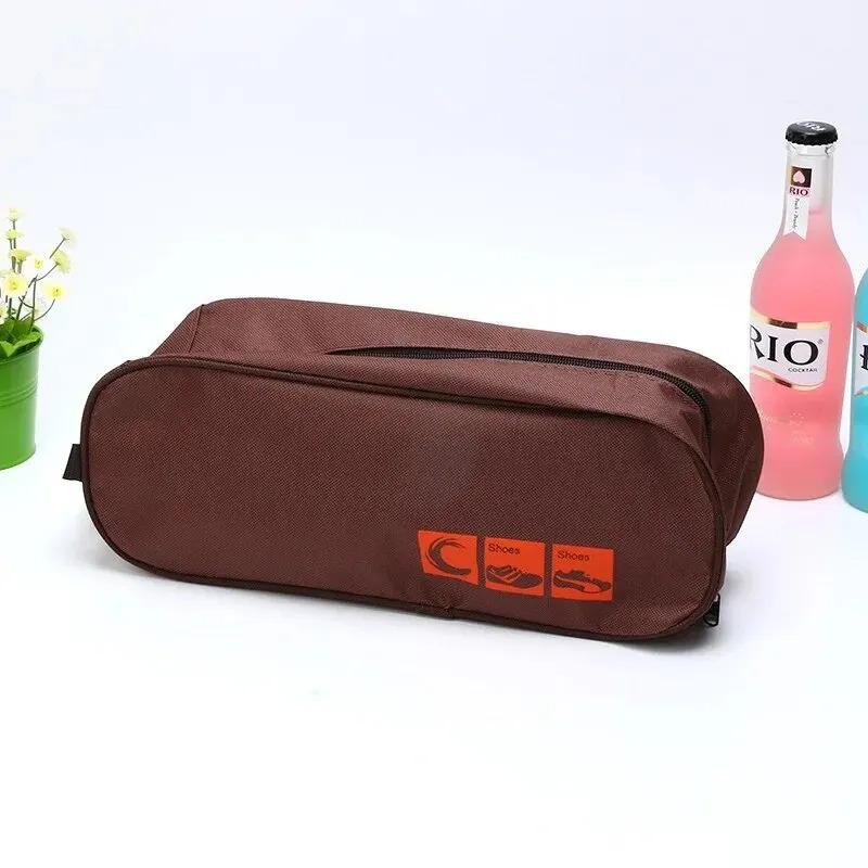 Product Introduction of 1PCS Promotion Polyester Waterproof Casual Travel Shoe Bags With Handle 13
