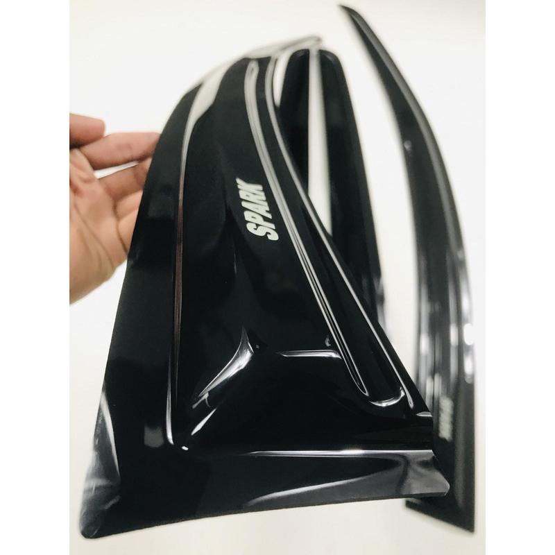 Chevrolet Spark 2011 2012 2013 2014 2015 2016 2017 2018 MUGEN Rain Visor Sun Gutter IM 3