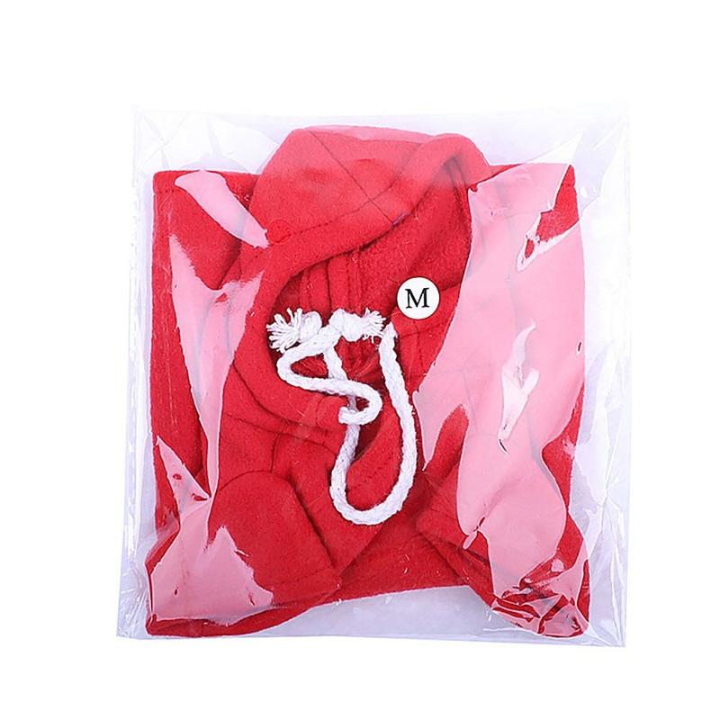 Product Introduction of High-quality Fleece Ferret Hoodie Pet Supplies Soft Pet Pullover Winter Warmer Comfortable Pet Sweater Hamster 14