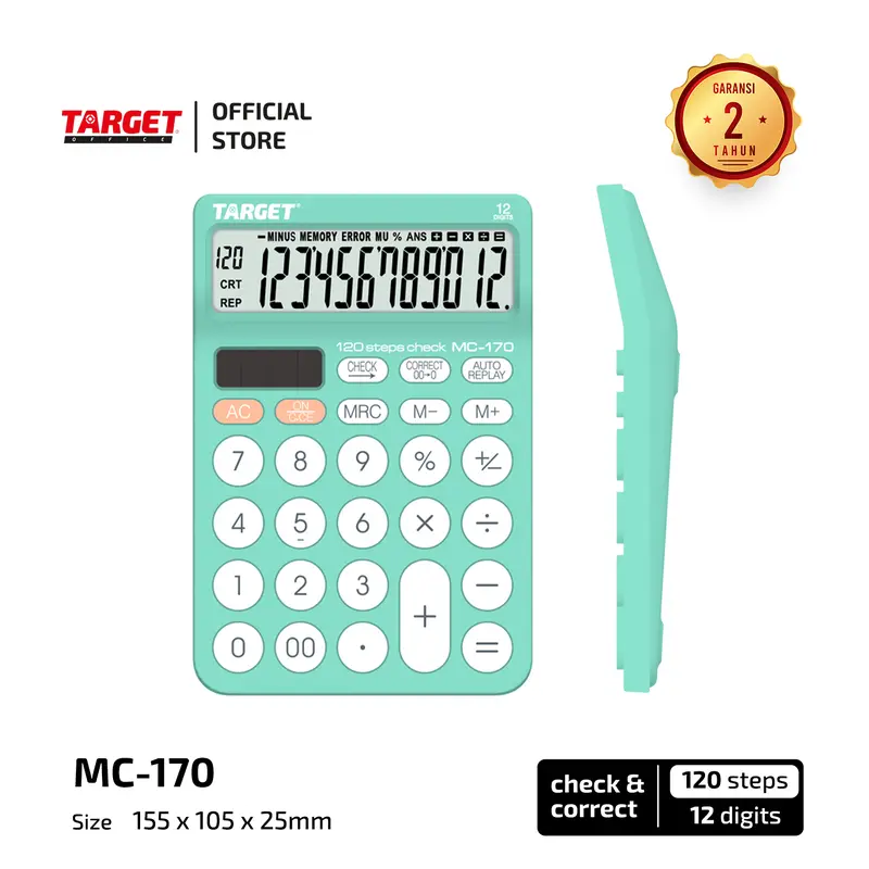 Target MC-170 - Desktop Calculator - 12 digit 5
