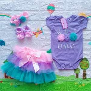 BAJU bayi Perempuan 0 6 bulan SEtelan Jumper unicorn baju bayi anak cewek Akikah PEsta Formal Pakaian bayi perempuan cewek Newborn SET tutu murah untuk bayi lucu gemes Rok tingkat tille lapis 2 umur 0 1 2 3 4 5 6 bulan Rok tutu viral kota Pekanbaru PKU