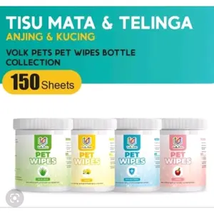 Volk Pets Eye Ear Wipes 150pcs