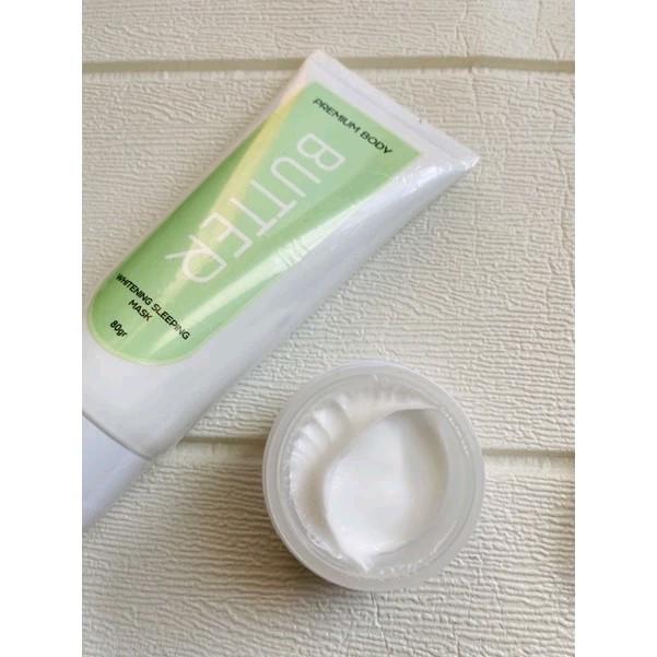Sleeping Mask Body Butter/Premium body butter/Whitening Sleeping Mask by Risda skin Glow 15gr (malam) Pemutihan Acid 7