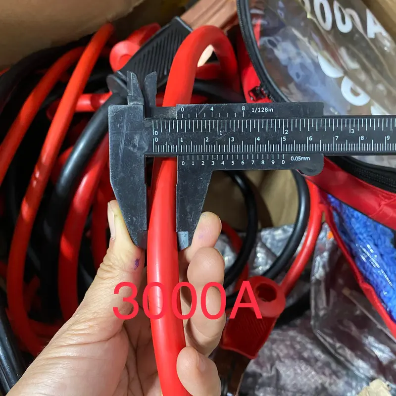 Dây câu bình Ắc quy Ô tô 3000A dài 3m, lõi siêu to tải trọng cao, dùng được cho cả xe tải 4