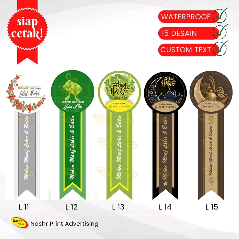 STIKER LEBARAN LABEL MAKANAN SEGEL TOPLES ANTI AIR 3