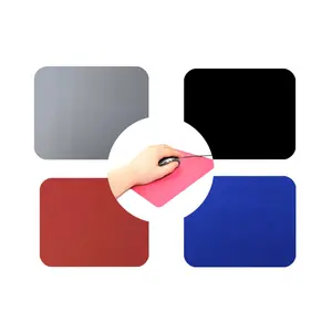 Mousepad Polos Anti Slip Kantoran Warna Random Untuk Laptop Komputer Mouse Computer