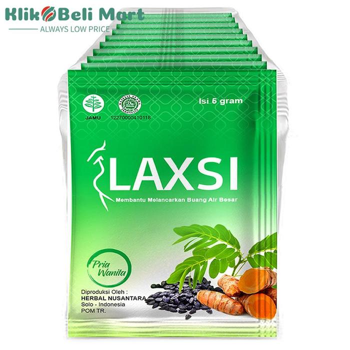 Gambar [KBM] Laxsi Peluntur Lemak Pelangsing Susut Perut Herbal Pelancar BAB -10pcs dari Klik Beli Mart Kota Tangerang Tokopedia