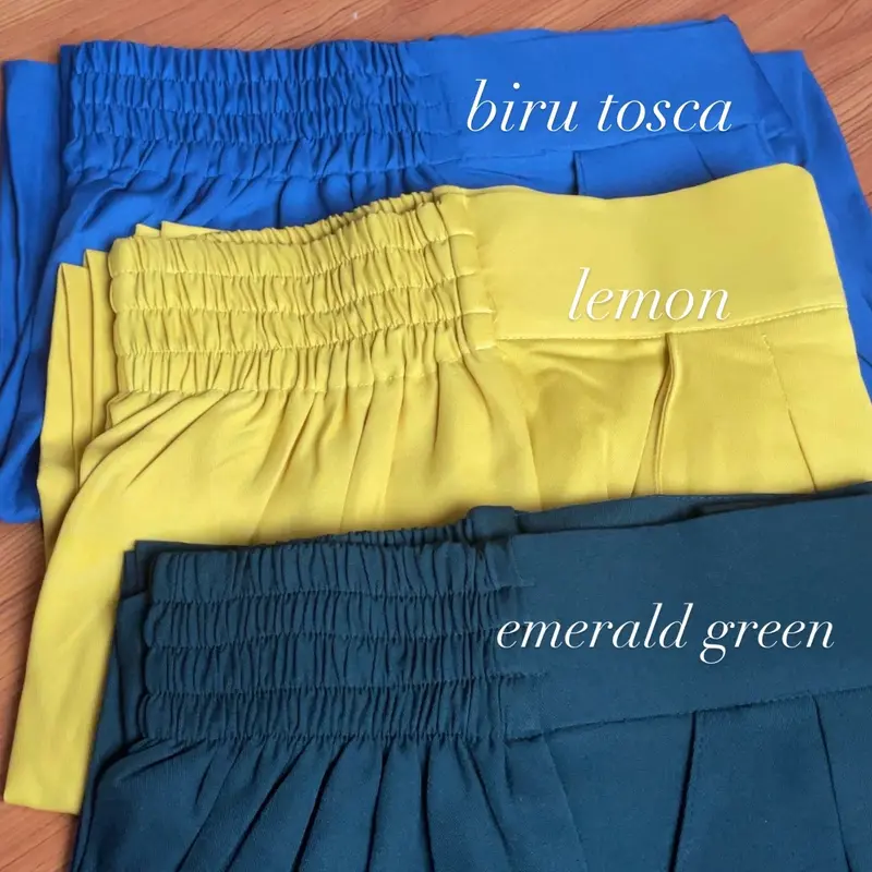 Luna double waisted pants — celana kantor/kuliah 8