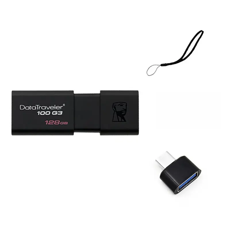 Ổ đĩa Lung Linh USB, Kington, 64GB, 128GB, 256GB, 512GB, Ổ đĩa Bút, Tốc độ cao USB 3.0, PenDrive 4