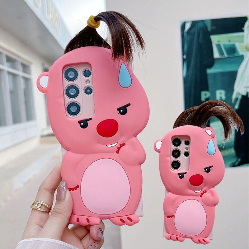 3D เปลือกการ์ตูน สําหรับ Samsung Galaxy A55 A35 A25 A15 A24 A23 4G A54 A34 A73 A53 A33 A13 A14 A22 A