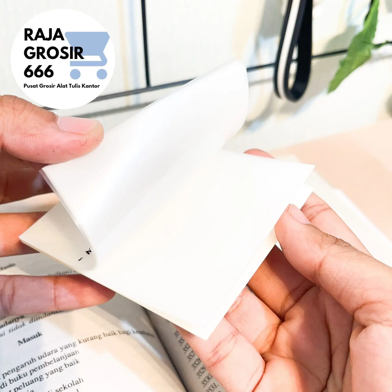 sticky notes BENING stiker tempel transparant Alat Amplop Stationery