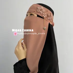 Niqab Bandana Cadar Bandana Niqob Cadar ZAHIRA
