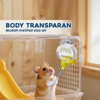 Gambar TP Focat Tempat Minum Hamster Otomatis F44 Dispenser Air Minum Hamster Tempat Minum Hamster / Anabul/ Burung - Putih dari Focat Indonesia Kab. Tangerang 1 Tokopedia