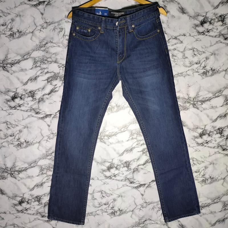 jeans pria terbaru/Celana jeans cowok viral/Celana jeans pria terlaris BOMBOGIE Celana Denim 2