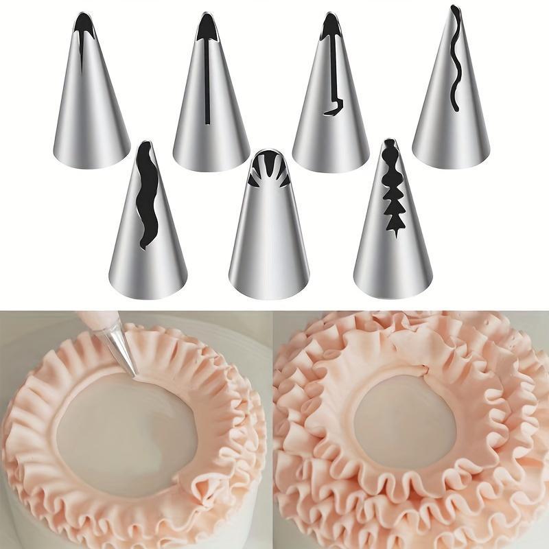 Stainless Steel Cake Decorating Nozzle Set, 18pcs/set Cake Decorating Tool, Cake Decorating Nozzle Kit, Baking Tool for Home Kitchen 6