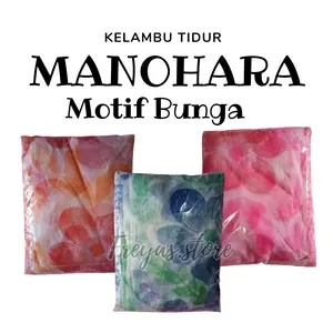 Kelambu tidur Jumbo anti nyamuk Manohara Moitf Bunga ukuran 200x200 dan 180x200 Pencegahan Serangga