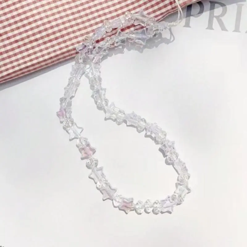Cute Star Design Phone Chain, Fashionable Phone Lanyard, Anti-lost Phone Strap for Women & Girls, Mobile Phone Decoration Accessories 0