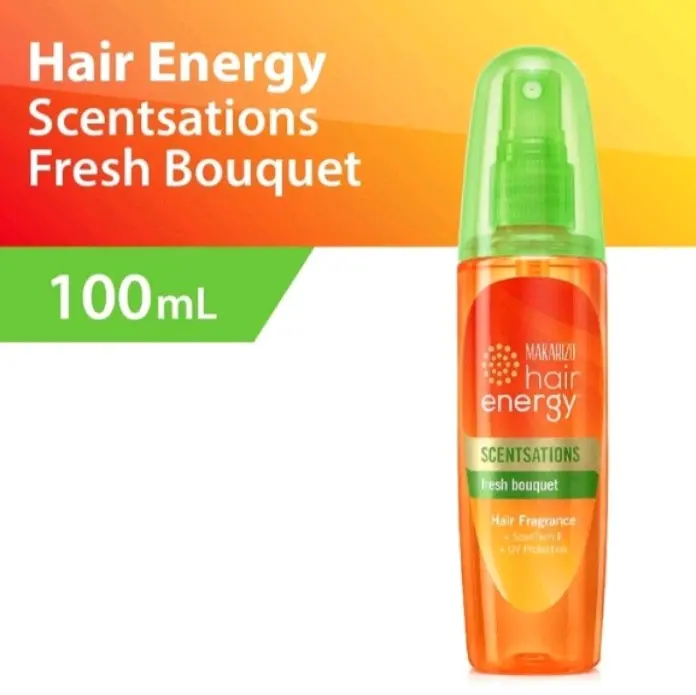 MAKARIZO HAIR ENERGY SCENTSATION HAIR FRAGRANCE 100ML PARFUM RAMBUT Laki-laki Perempuan Uniseks