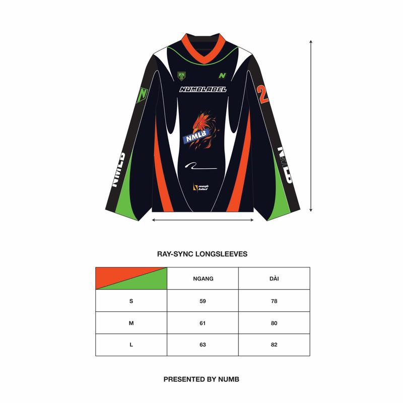 Product Introduction of NUMB RAYSYNC - ÁO JERSEY HOCKEY THỂ THAO  Sport Top 0