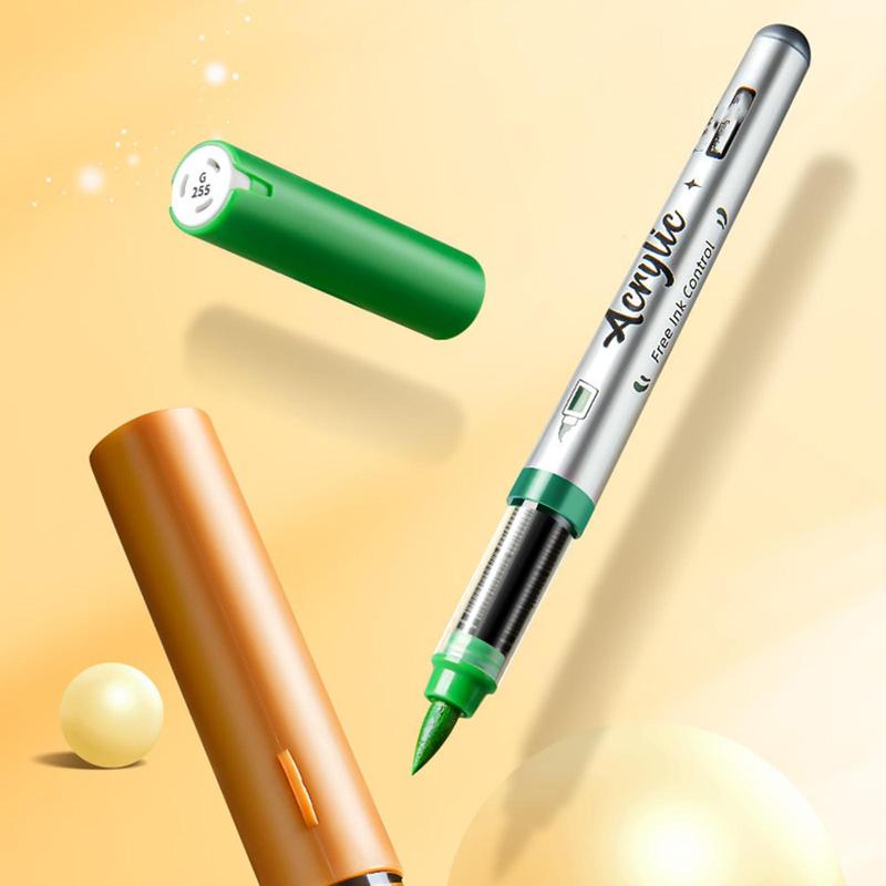 Product Introduction of Acrylic Paint Marker Pen, 24/36/48/60/72pcs/set Waterproof Paint Marker Pen, Marker Pen for Rock Painting, Ceramic, Glass, Canvas, Wood 7