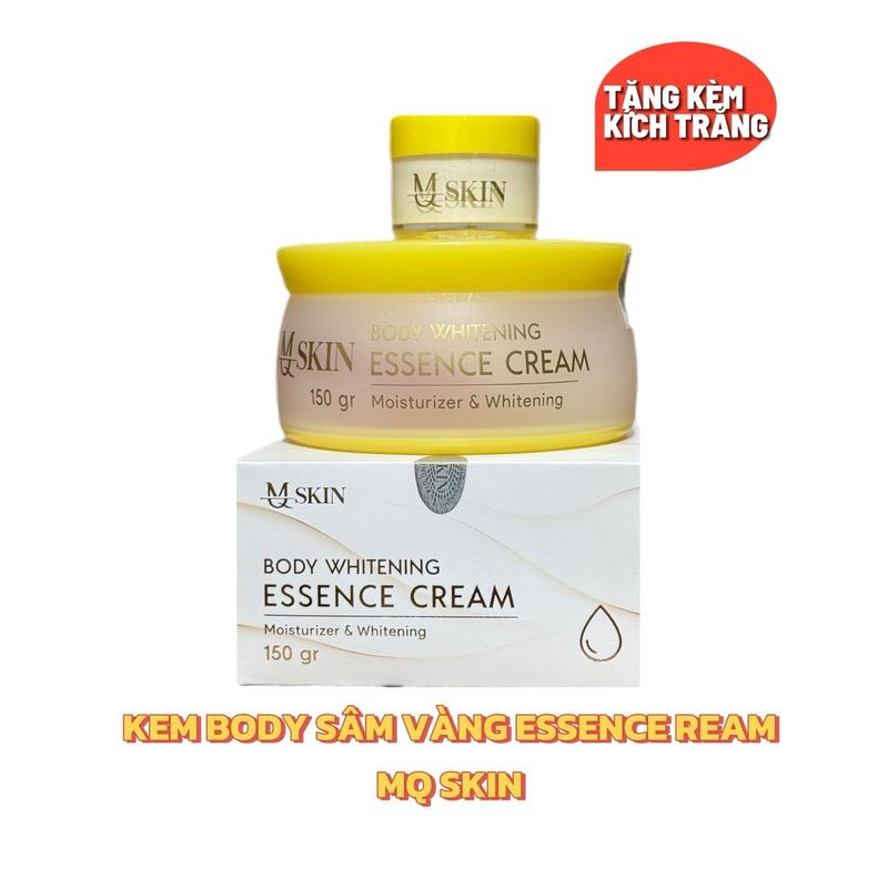 TẶNG KÈM KEM KÍCH MINI KEM BODY SÂM VÀNG MQ SKIN Giúp dưỡng sáng da mịn màng Làm Đẹp Da Dưỡng Da Body Women Nữ
