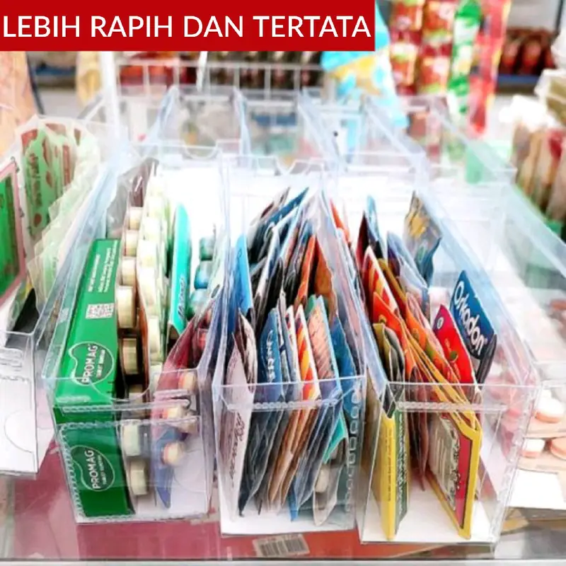 50 pcs Kotak Obat ukuran besar 23x8x7cm  Mika plastik / Apotek / Puskesmas / Rumah Sakit Kertas 1
