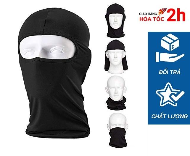 Mũ trùm đầu đi xe máy - Mũ trùm ninja 1