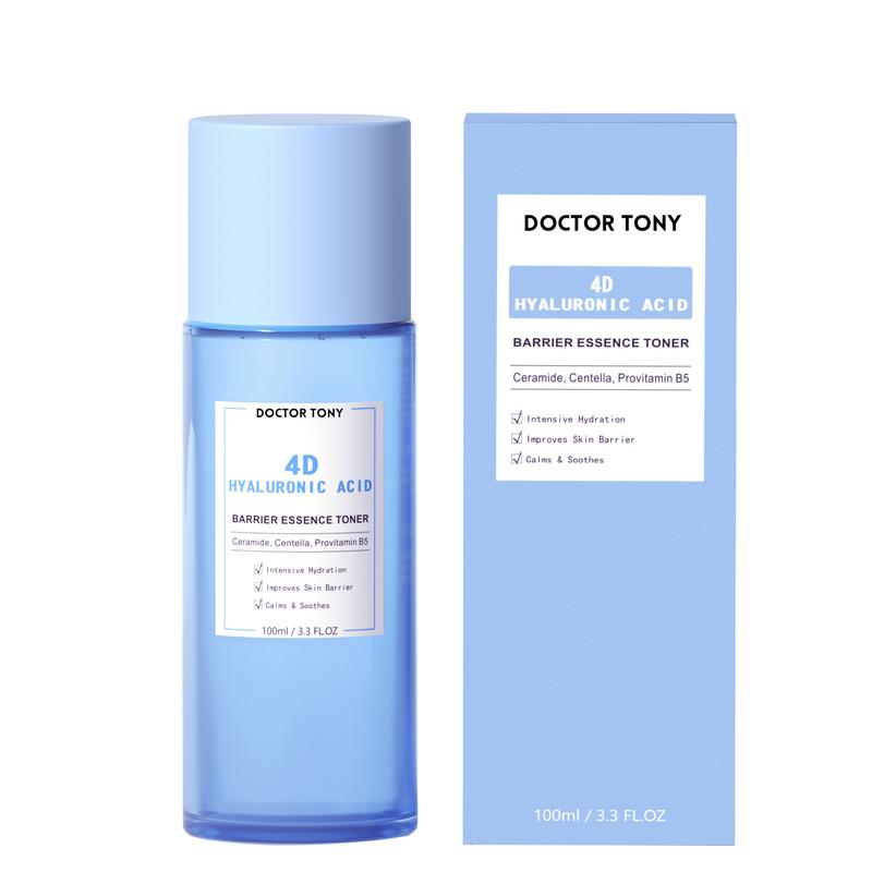 Product Introduction of 4D Hyaluronic Acid Barrier Essence Toner Hydrating Toner Ceramide Centella Toner 100ml 4