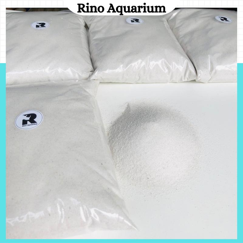 Cát Trắng Mịn Trải Nền Bể Cá | Cát Trắng Trang Trí Hồ Cá Bể Thủy Sinh Hàng Siêu Đẹp