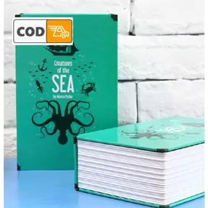 Kotak Brankas Aluminium Buku Novel Password Kombinasi Kode Angka Tempat Penyimpanan Unik Rahasia