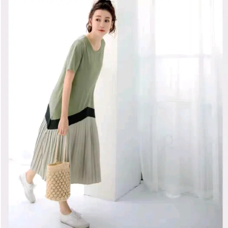 DRESS ANYA PANJANG DAN PENDEK / FBFC Casual Midi 5
