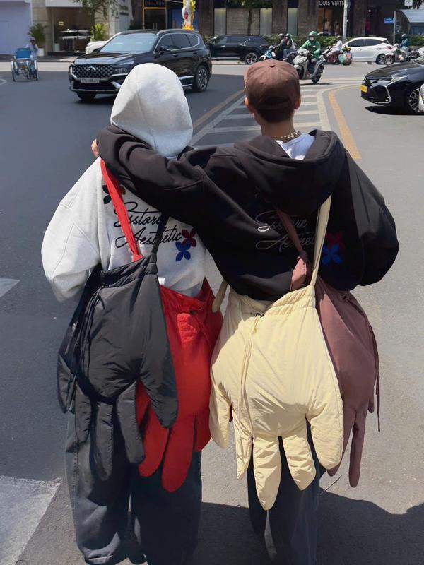 [DEAL MỞ BÁN] Túi Bàn Tay Khổng Lồ - Túi Vải Dù Phong Cách Độc Lạ Unisex Streetwear nhiều màu SSSTORE.Aesthetic