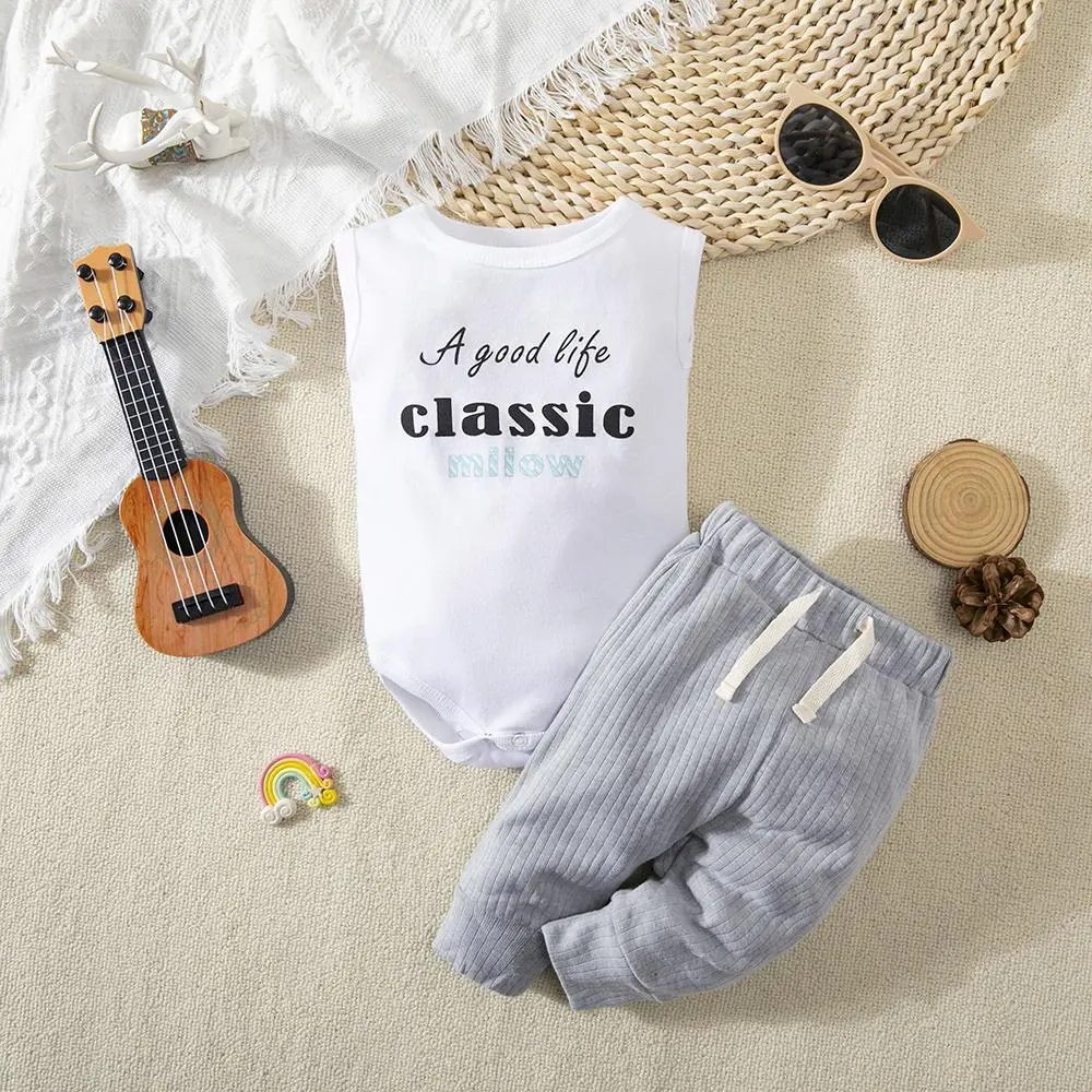 Newborn baby clothes Two Piece Clothing Cotton Comfortable Baby Boys monthly outfit for baby boy monthly outfit for baby boy 1 month old baby outfit  1 year old boy clothes