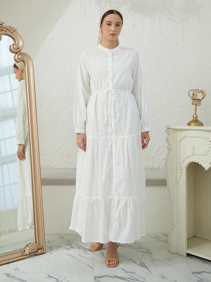 Promo EXP Clarine Dress 006.55243SH.19 |Dress Wanita Maxi - Lengan Panjang - Putih, M di Expandofficial | Tokopedia Promo EXP Clarine Dress 006.55243SH.19 |Dress Wanita Maxi - Lengan Panjang - Putih, M di Expandofficial | Tokopedia