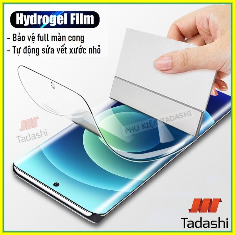 Miếng dán dẻo hydrogel bảo vệ màn hình cho Samsung Galaxy Note 10 Plus/ Note 20 Ultra/ Note 10 Note 9 Note 8, S8 S9 S10 Plus/ S20, S20 Plus, S20 Ultra., S21 Ultra, S22 Ultra Trong Suốt, Chống trầy xước Bo Viền Màn Hình Cong.